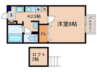 ティアラＲｏｏｍユキの物件間取画像